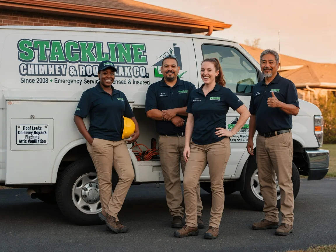 Chimney flashing repair company in Auberry, CA